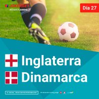 Día 27 Eurocopa 2021 Inglaterra - Dinamarca