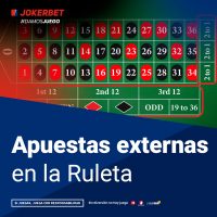 Apuestas Externas En La Ruleta