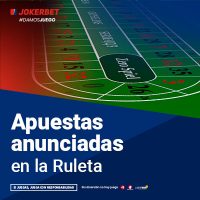 Apuestas Anunciadas Ruleta