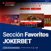 Seccion Favoritos Jokerbet