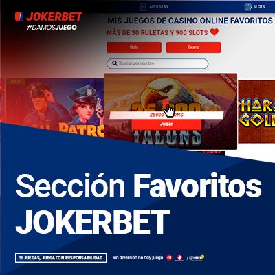 Seccion Favoritos Jokerbet