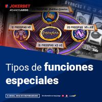 Funciones Especiales Slots