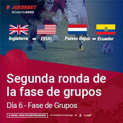 Segunda Ronda De La Fase De Grupos – Día 6