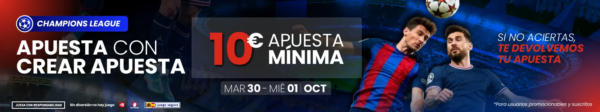 Promoción Freebets