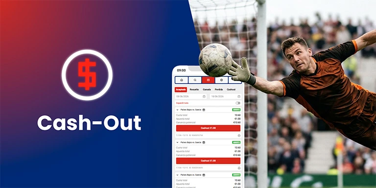 Función Flash Bet para realizar micro apuestas deportivas en directo
