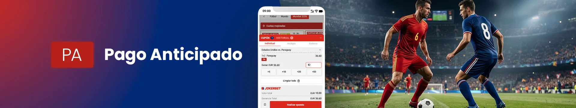 Haz cashout en JOKERBET.es y asegura tus ganancias en apuestas deportivas con el cierre anticipado