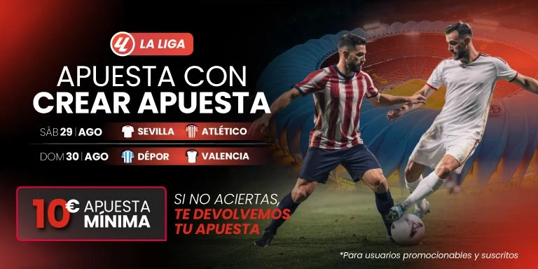 Banner freebet apuestas La Liga