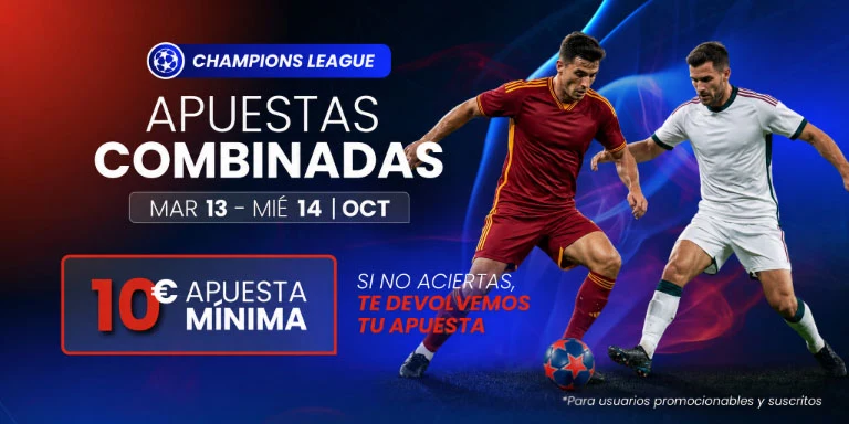 Banner freebet apuestas Champions League