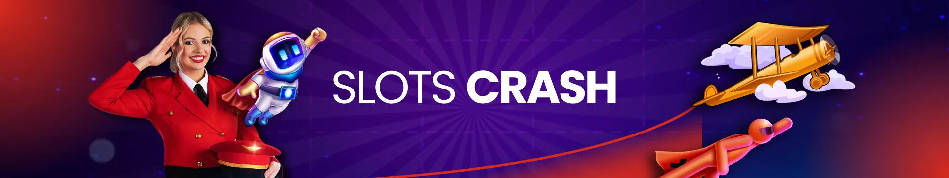 temática de slots crash