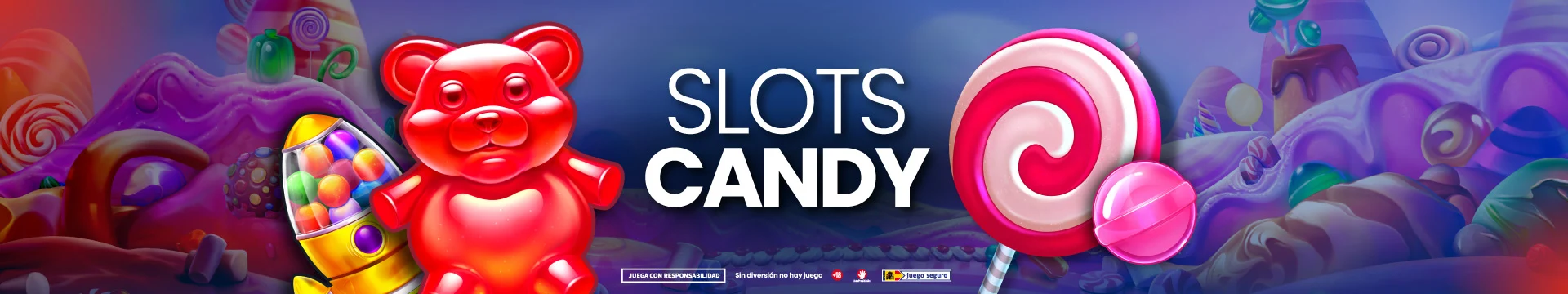 temática de slots candy