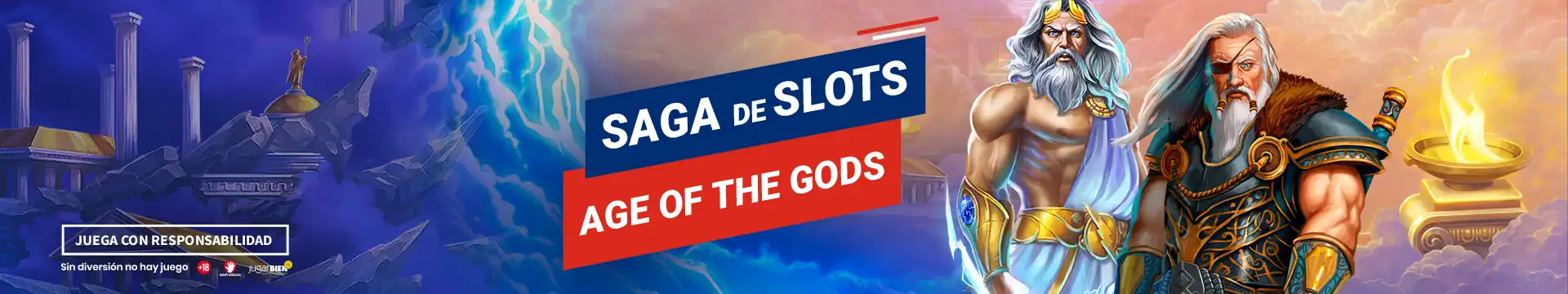 saga de slots Age of the Gods