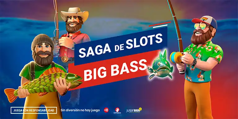 saga de slots Big Bass