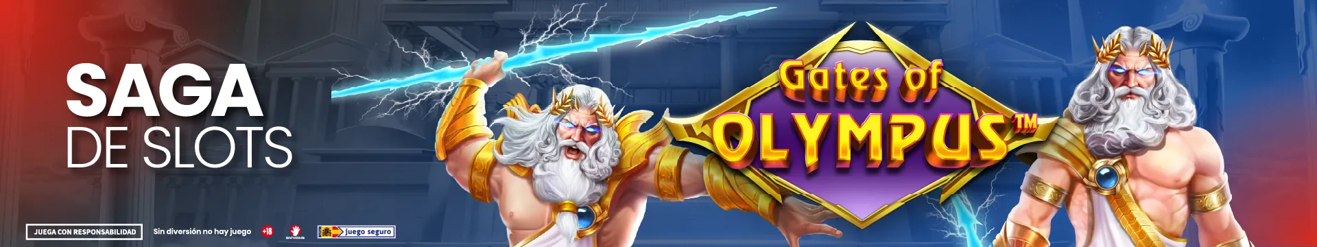 saga de slots Gates of Olympus