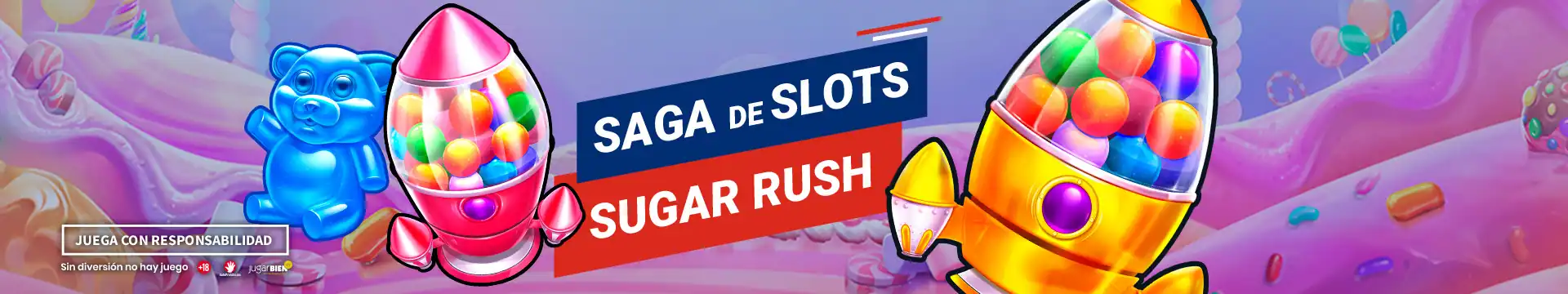 saga de slots Sugar Rush