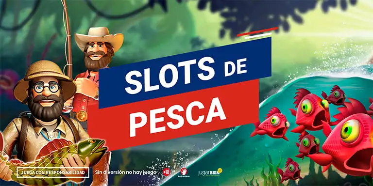 temática de slots pesca