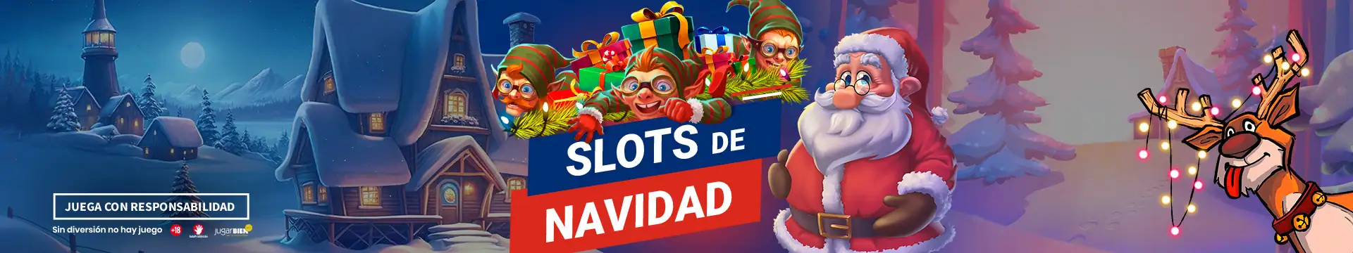temática de slots navidad