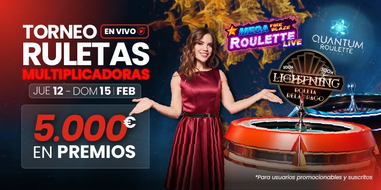 promoción Torneo casino