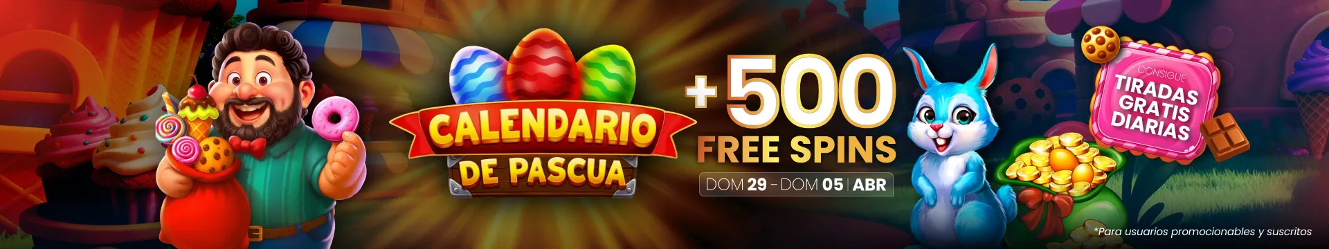 banner calendario de Pascua