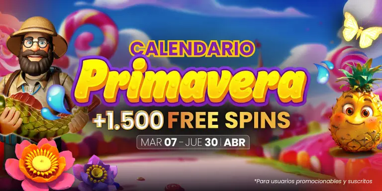 banner calendario de Primavera