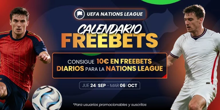 Calendario Slots Freebets