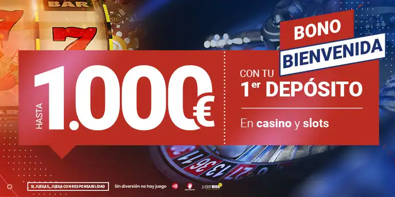 Promociones - bono bienvenida casino