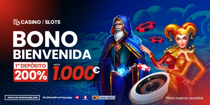 Promociones - bono bienvenida casino