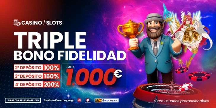Promociones - Bono Fidelidad Casino / Slots
