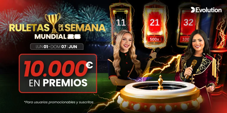Promociones - Torneo de Ruleta en Vivo
