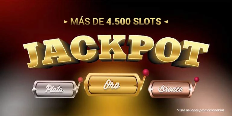 Jackpot progresivo JOKERBET con botes acumulados para slots