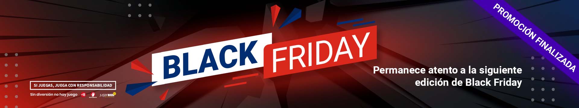 Apuestas Casino y Slots en el Black Friday de JOKERBET