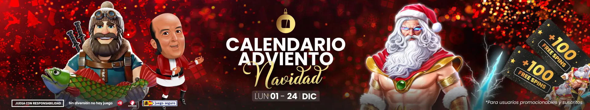 banner calendario de adviento