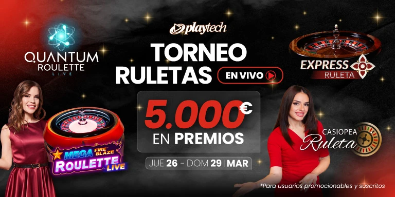 promoción Torneo casino