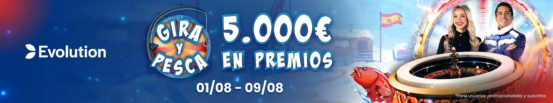 torneo de ruletas en vivo en el casino live de JOKERBET