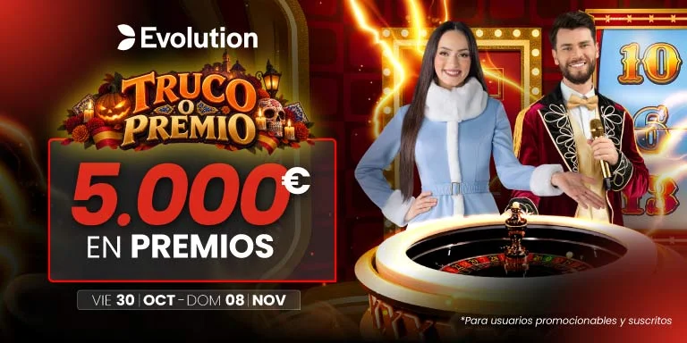 Torneo de Ruleta en Vivo con 5.000€ en premios