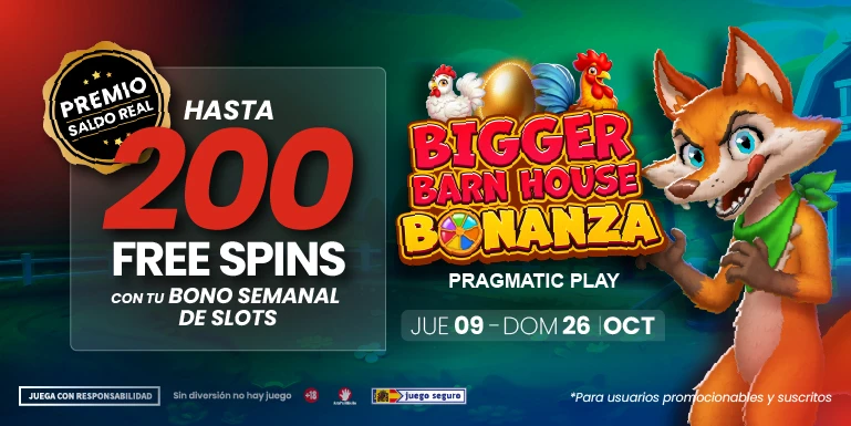Promociones - Promoción FreeSpins