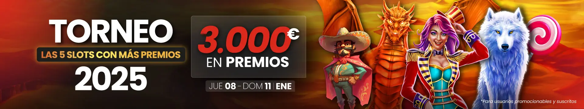 Torneo de slots online y tragamonedas online en JOKERBET