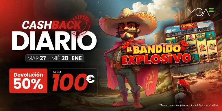 promoción cashback slots