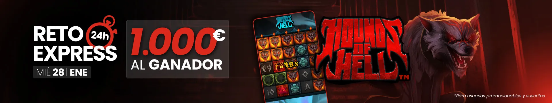 Reto express de 1.000€