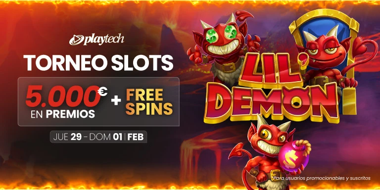 promoción torneo slots