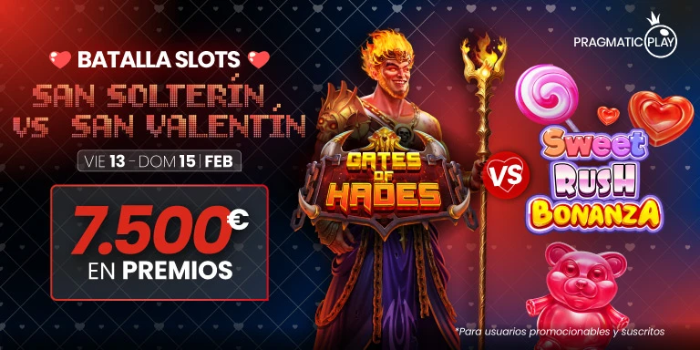 promoción Batalla slots