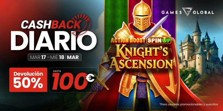 promoción cashback slots
