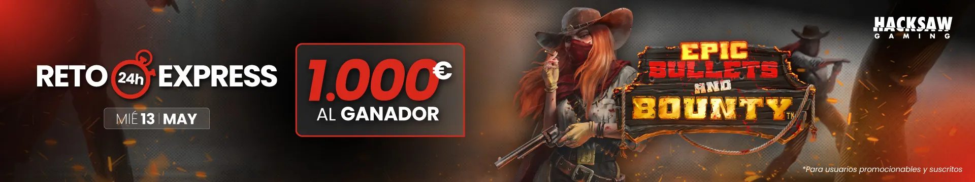 Reto express de 1.000€