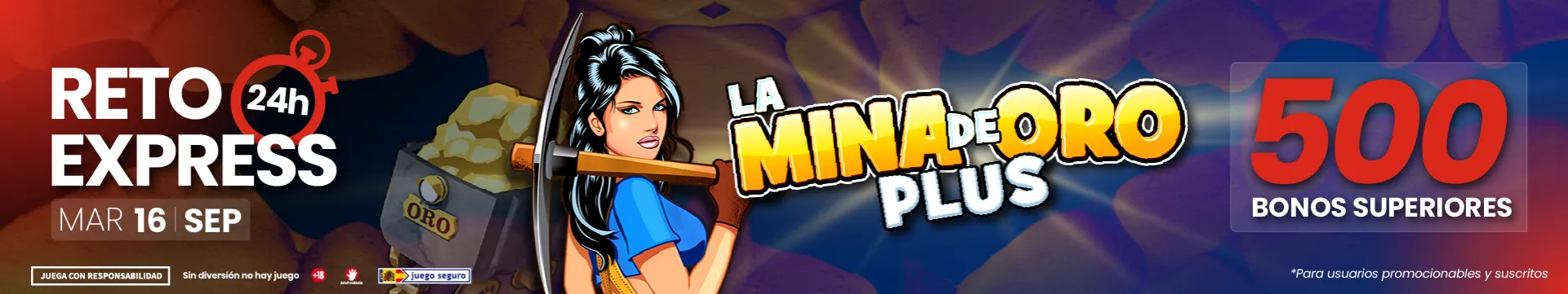 Reto express de 1.000€