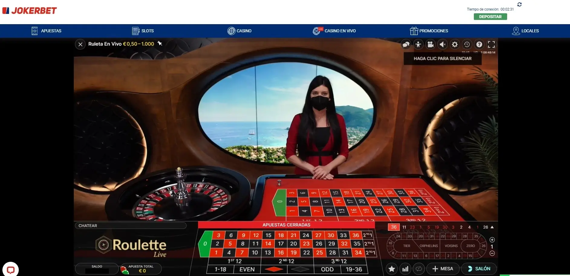 ruleta escritorio