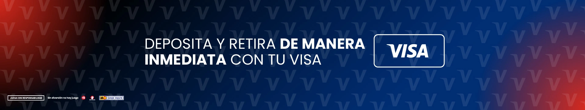 Banner casino VISA
