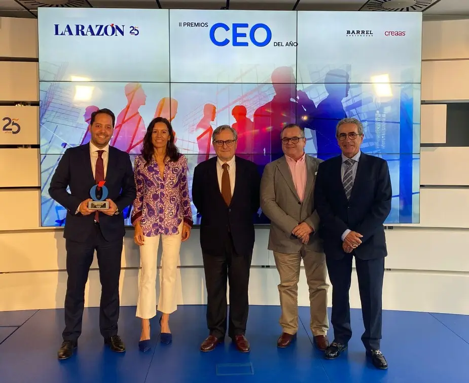 Jorge Justicia recibe el reconocimiento CEO del Año