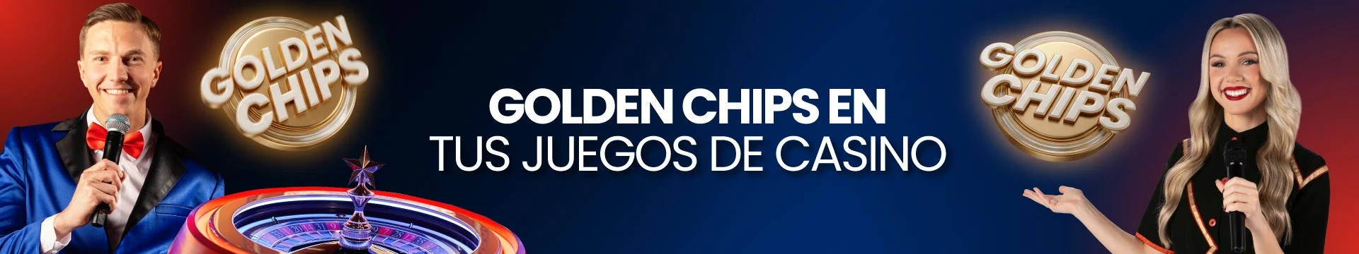 Consigue Golden Chips de Casino en JOKERBET