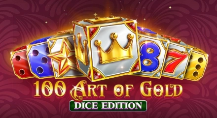 100 Art of Gold Dice Edition - Juego de tragaperras de EGT - Amusnet 