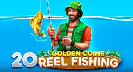 20 Golden Coins: Reel Fishing - Juego de tragaperras de EGT - Amusnet 