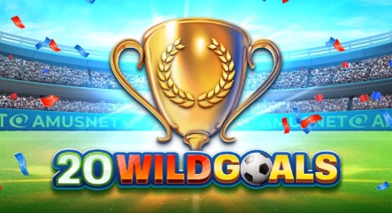 20 Wild Goals - Juego de tragaperras de EGT - Amusnet 